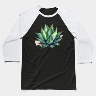 Desert Aloe Plant Baseball T-Shirt